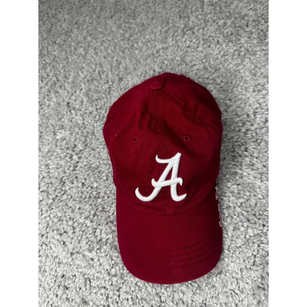 47 Brand Alabama Crimson Tide Womens Baseball Cap Hat Crimson Red Script A